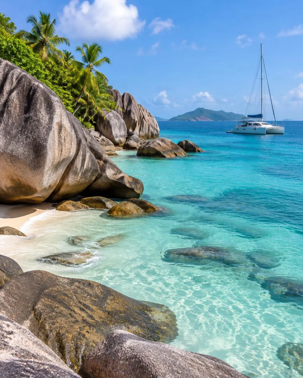 Location catamaran Seychelles